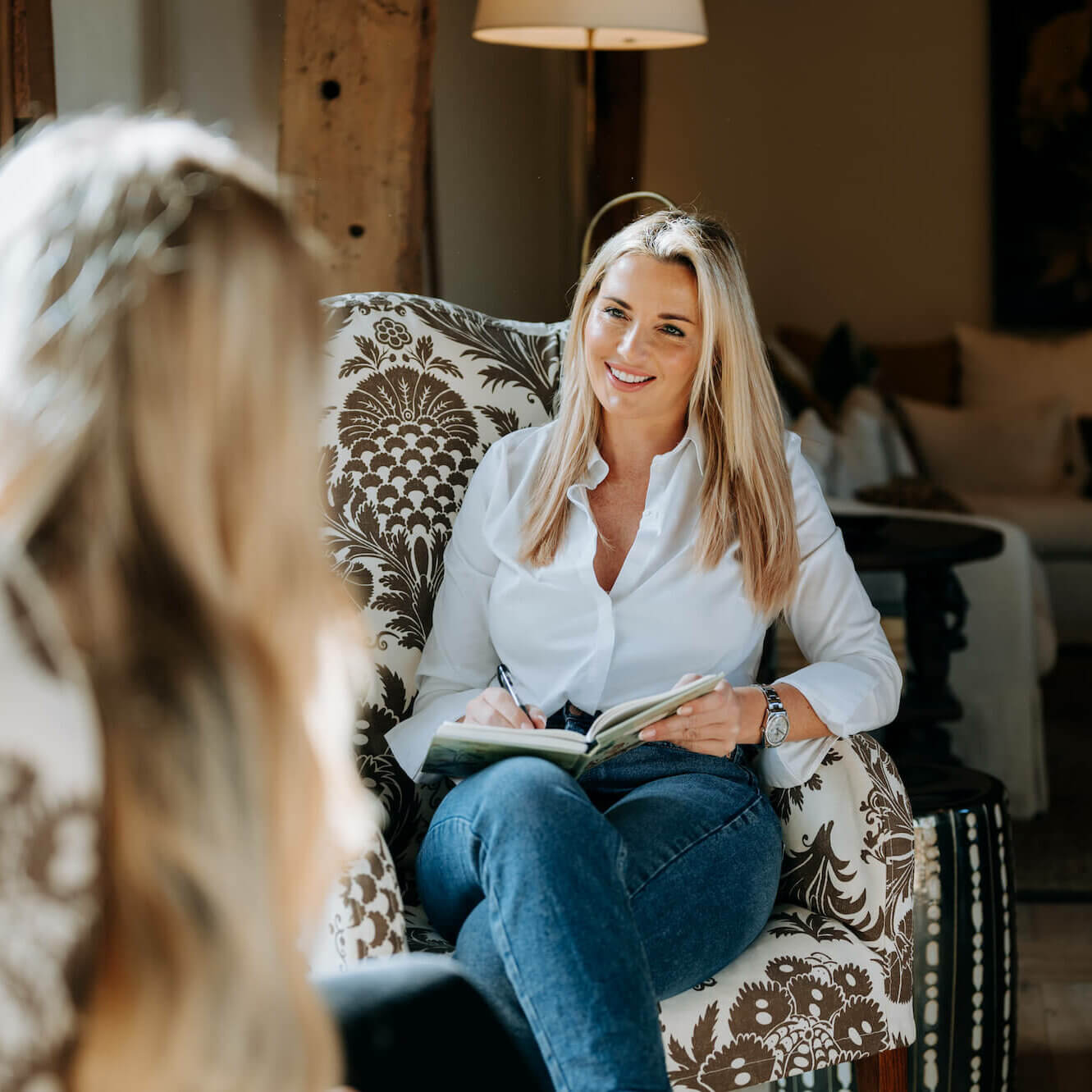 Justine Counselling Session Photo